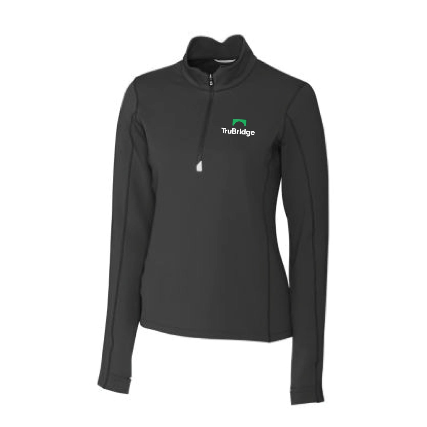 Cutter & Buck Traverse Stretch Quarter Zip Ladies Pullover - on demand