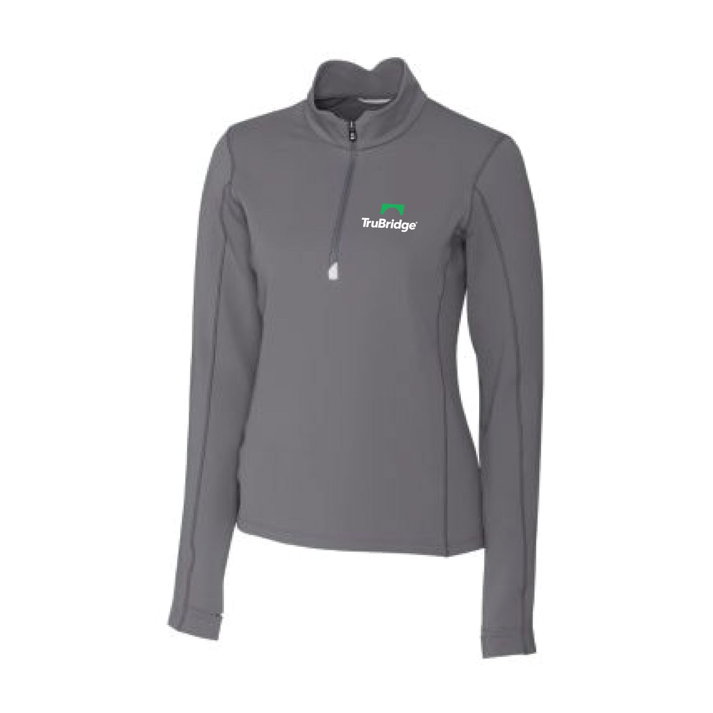 Cutter & Buck Traverse Stretch Quarter Zip Ladies Pullover - on demand