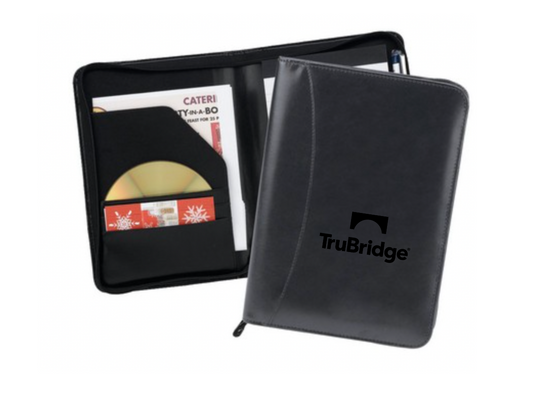 Serenity Junior Zipper Padfolio